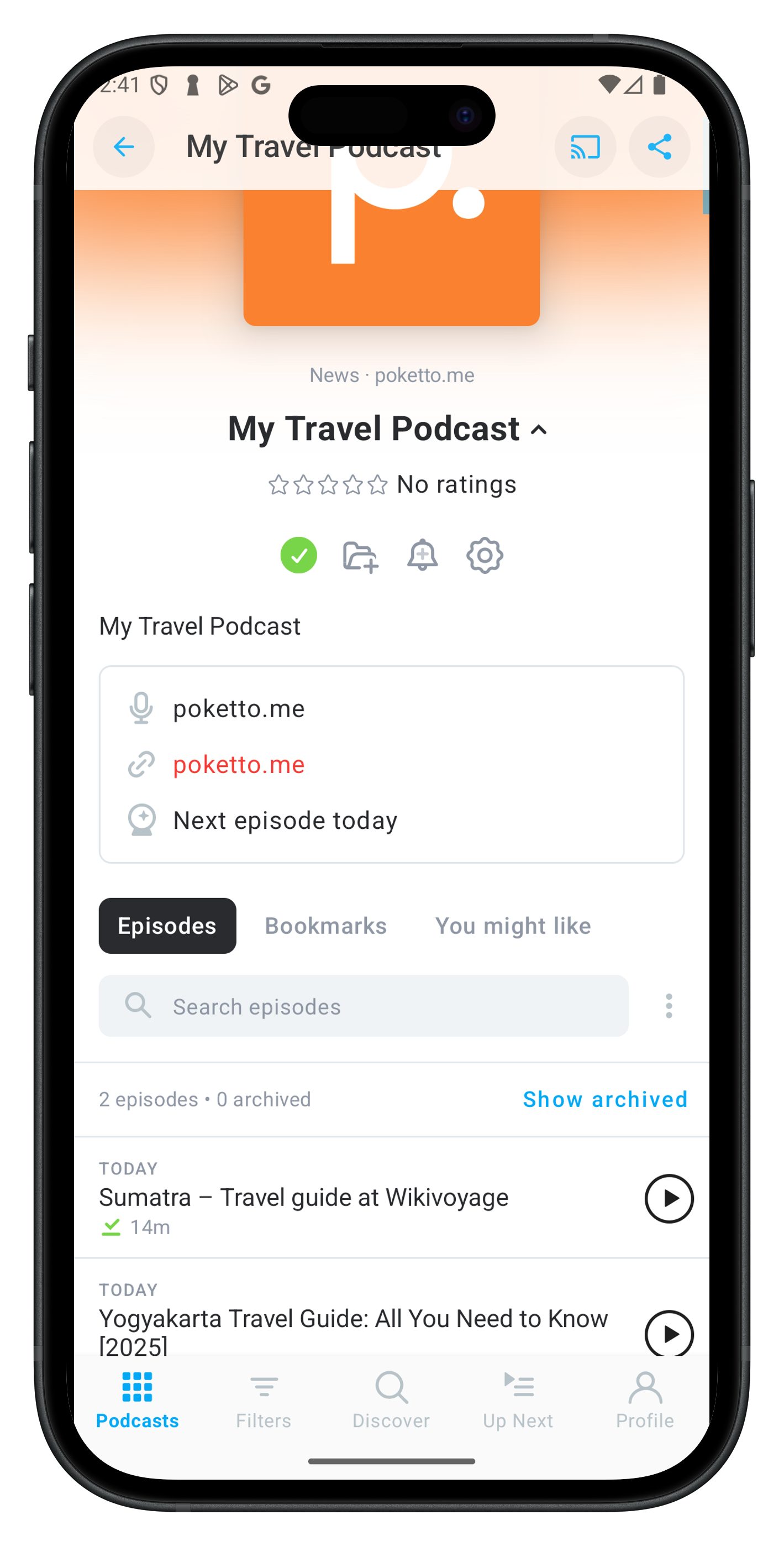 Listen in your favorite podcast app